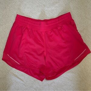 lululemon athletica Bright Pink Athletic Shorts